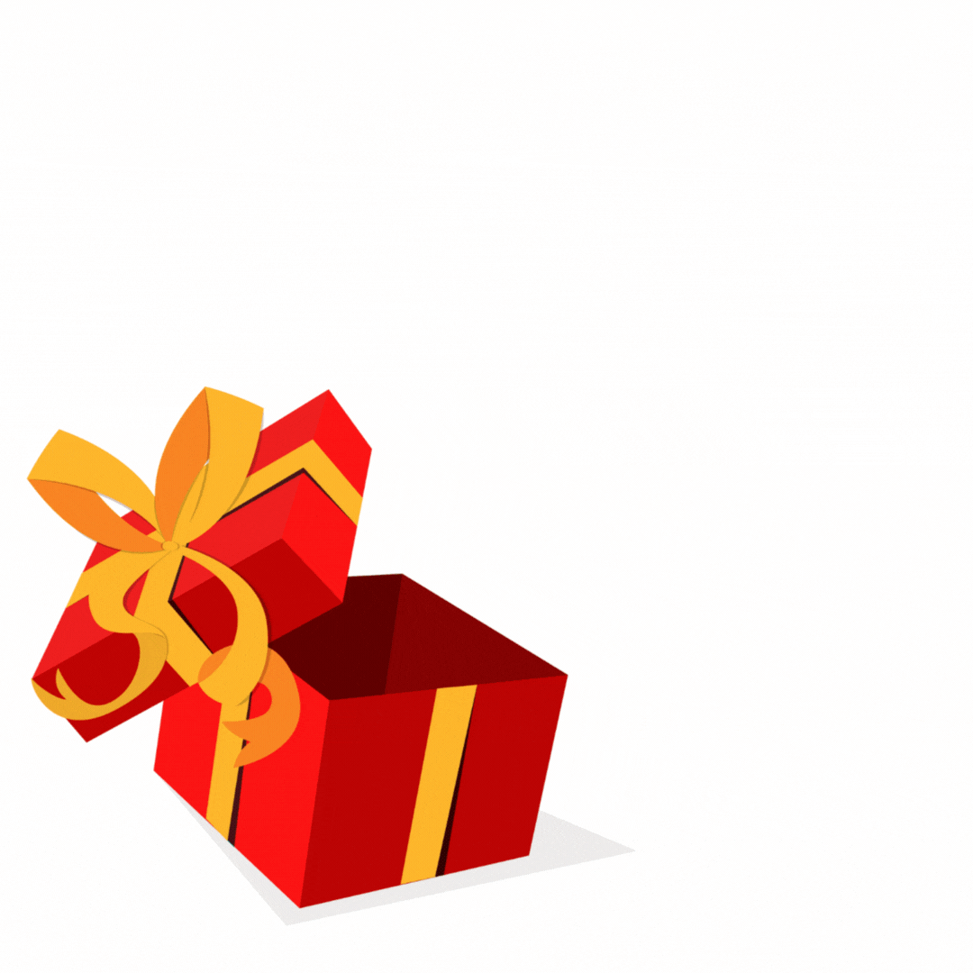 Opened Birthday Gift Box Graphic by cagakluas · Creative Fabrica