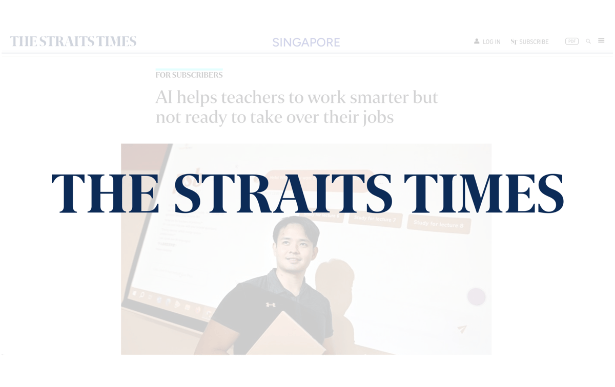 The Straits Times - PSB Academy and Noodle Factory