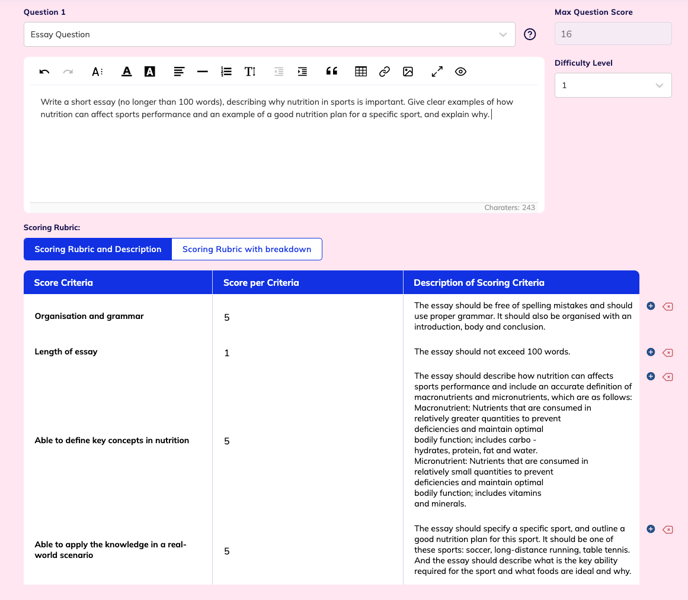 rubric-description